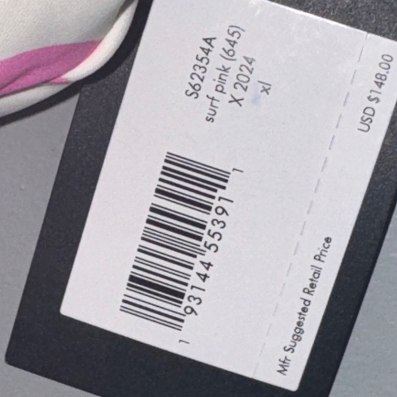 NWT Kate Spade Surf Pink Tulip Floral One Piece Swimsuit Bathing Suit Size XL - Picture 5 of 11